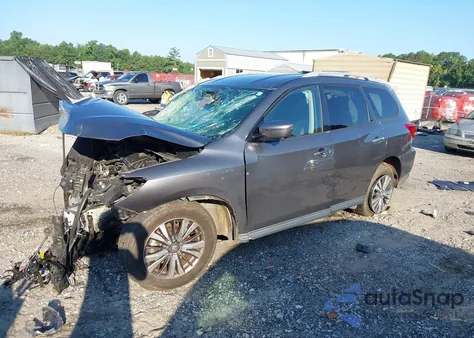 2019 Nissan Pathfinder Sl z USA, uszkodzony, nr VIN 5N1DR2MM7KC635357